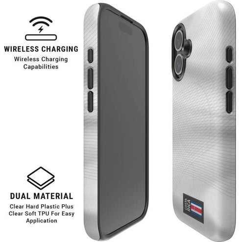 Costa Rica Soccer Flag iPhone 16 Magsafe Impact Case